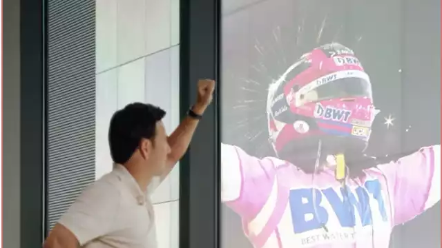 Checo agradeció todo el apoyo
