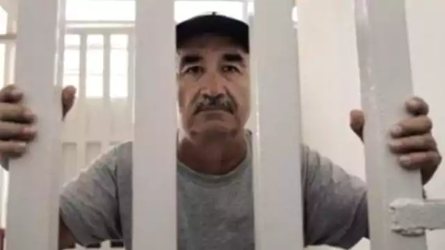 Cesáreo salió en libertad a los 71 años de edad