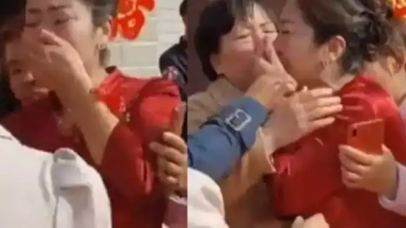 Madre descubre en la boda de su hijo que su nueva nuera era su hija biológica perdida Madre descubre en la boda de su hijo que su nueva nuera era su hija biológica perdida