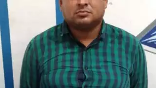 El hombre fue asegurado junto con el arma y fueron puestos a disposición de la Fiscalía General de la República