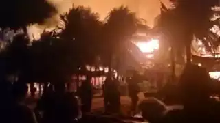 Una persona lesionada en incendio en hotel de Holbox