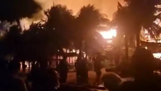 Una persona lesionada en incendio en hotel de Holbox