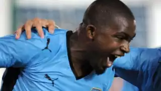 El "Morro" García era considerado de los mejores delanteros en Uruguay