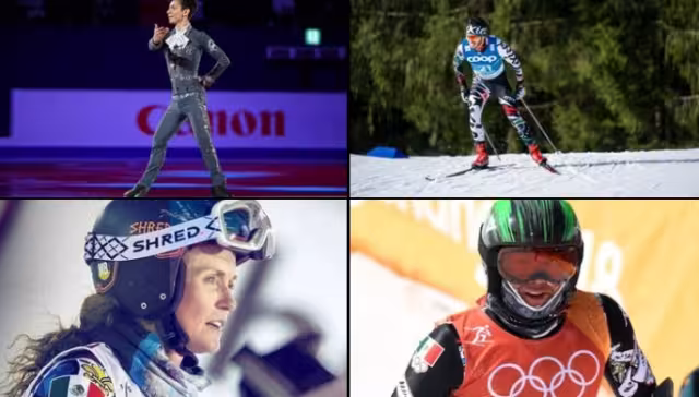 Cuatro mexicanos representaran al país en los juegos de invierno. Foto: Twitter @OlimpismoMex