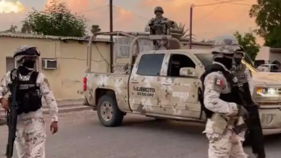 Difunden video del combate entre narcos y el Ejército en Sonora Difunden video del combate entre narcos y el Ejército en Sonora