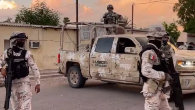 Difunden video del combate entre narcos y el Ejército en Sonora