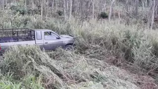Al lugar de los hechos acudió personal de la Guardia Nacional y la Comisión Nacional de Emergencias