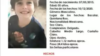 La última vez que se le vio fue en Bacalar, el pasado 10 de diciembre. Foto: FGE de Quintana Roo