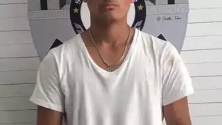 Fue detenido y puesto a disposición de la autoridad correspondiente