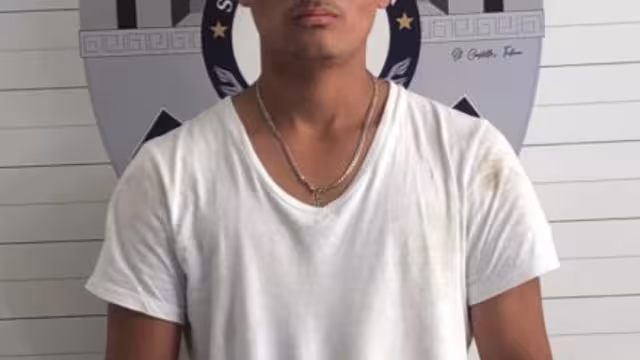 Fue detenido y puesto a disposición de la autoridad correspondiente