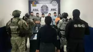 Los detenidos fueron puestos a disposición de la Fiscalía Especializada en Investigación de Delitos Contra la Salud