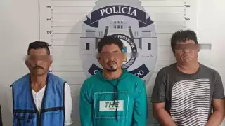 Arrestan a tres hombres por presunto secuestro en Cancún; víctima logra escapar con vida