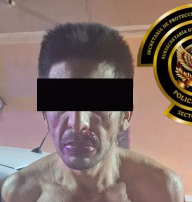 Los sujetos empezaron a amenazar a los agentes de seguridad de Campeche