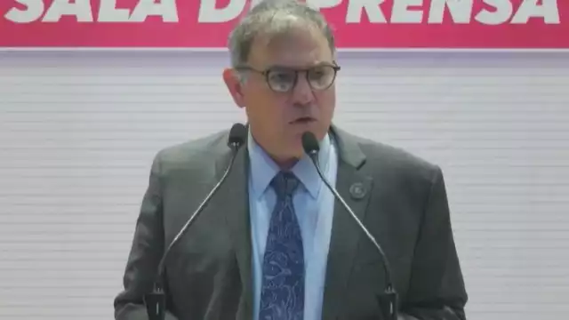 El Fiscal de Chihuahua, Roberto Javier Fierro, anunció que en próximas horas César Duarte será presentado a un juez. Foto: Captura de pantalla