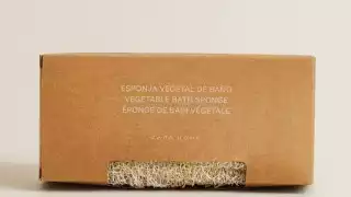 Un estropajo empaquetado para su venta