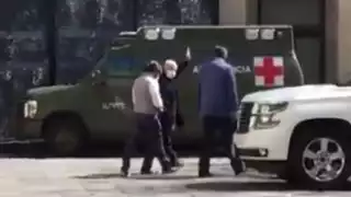 AMLO recorrió parte de Palacio Nacional