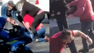 Alfredo Adame fue golpeado por un hombre en calles de la capital