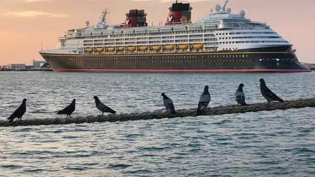 El crucero arribó el 5 de abril de este año