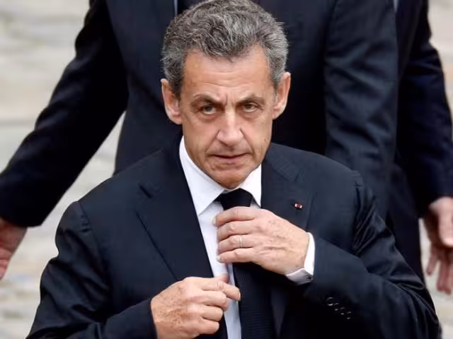 Nicolas Sarkozy, expresidente francés 