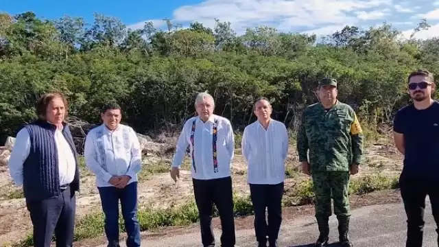 La primera visita del año fue el pasado 28 al 30 de enero, donde desde Tulum, anunció la construcción de un parque nacional para la protección del jaguar