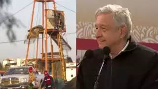 El presidente López Obrador llegó a Coahuila. Foto: Especial