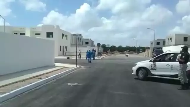 El personal del Semefo se encargó del levantamiento del cadáver