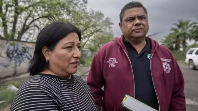 Padres de Debanhi y Rosa Icela Rodríguez