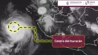 Huracán “Simón” volvió a intensificarse y alcanzó la categoría 2