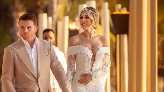 Fernanda Gómez comparte imágenes inéditas de su luna de miel con el 'Canelo'