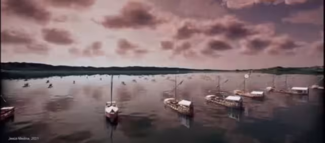 A 500 años de la batalla, proponen un probable diseño de los barcos de guerra