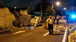 Muere menor de 2 años y tres personas más durante persecución en Mérida