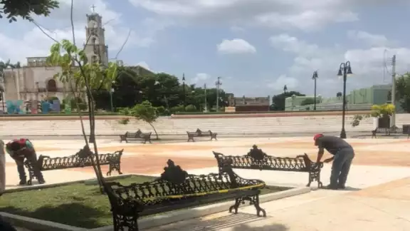 Foto: H. Ayuntamiento de Calkiní 2018 - 2021 en Facebook Foto: H. Ayuntamiento de Calkiní 2018 - 2021 en Facebook