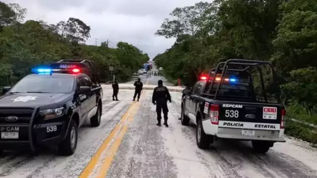 Foto: Policía Campeche en Facebook