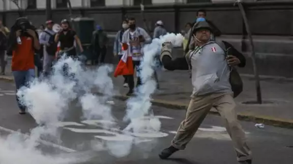 Las manifestaciones en Perú piden que Dina Boluarte deje el cargo Las manifestaciones en Perú piden que Dina Boluarte deje el cargo