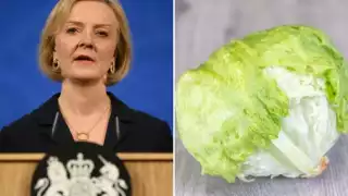 La primera ministra del Reino Unido, Liz Truss, comparada con una lechuga, en medio de bromas y caos económico