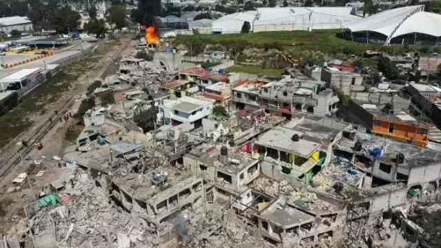 La explosión de una persona muerta y 14 hospitalizados