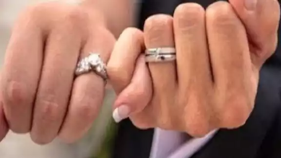 La pareja cumplió su deseo