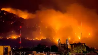 El incendio de Tepotzotlán se extiende a cerros de San Juan Tlacotenco