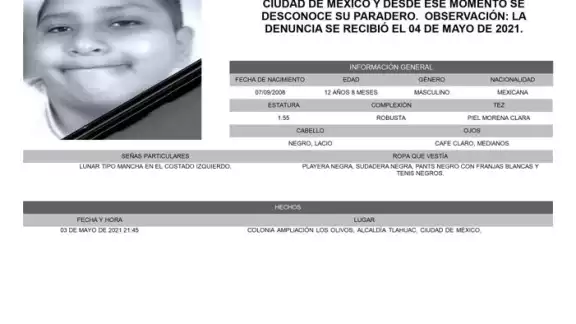 El padre del joven fue hallado internado en el Hospital General Balbuena El padre del joven fue hallado internado en el Hospital General Balbuena