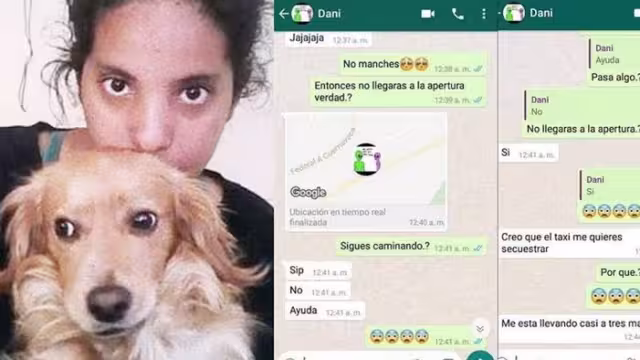 La joven aún alcanzón a pedir ayuda a sus amigos, pero era demasiado tarde