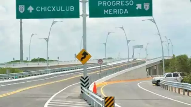 Cambios viales en la carretera Chicxulub - Progreso este sábado