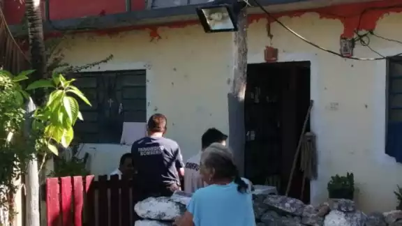 Los vecinos y familiares del agraviado por la serpiente en José María Morelos dieron aviso a los policías sobre el ataque Los vecinos y familiares del agraviado por la serpiente en José María Morelos dieron aviso a los policías sobre el ataque