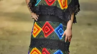 Bordados mayas representan a Quintana Roo en el Pabellón Turístico en Colombia