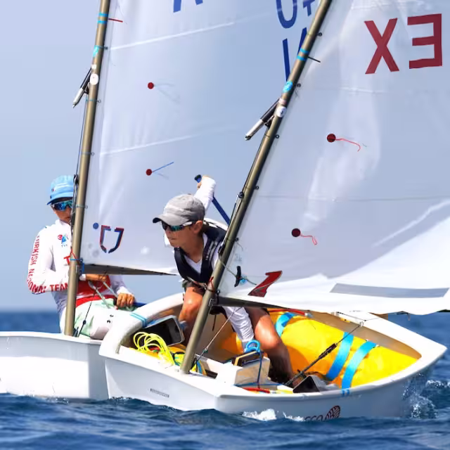 Otis Cardow brilló en el Campeonato Mundial de Optimist en Marruecos.