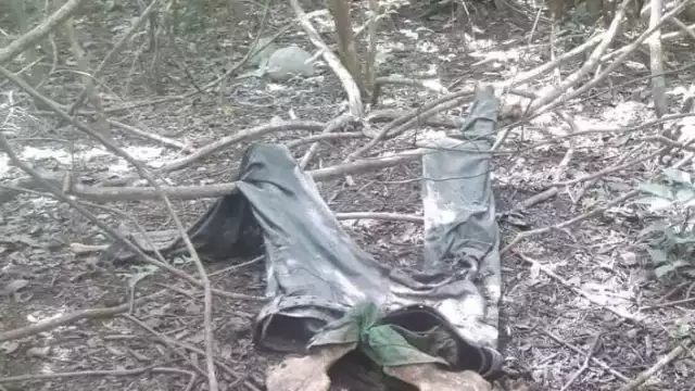 La osamenta se encontraba junto a ropa y unas cuerdas