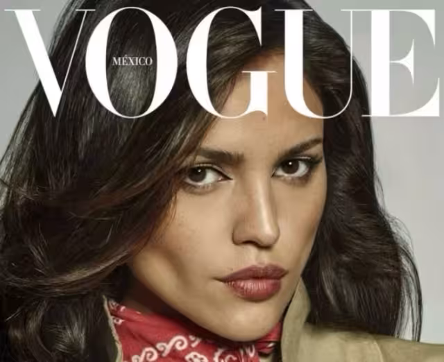 La actriz mexicana estrenará cuatro portadas de la revista Vogue en febrero