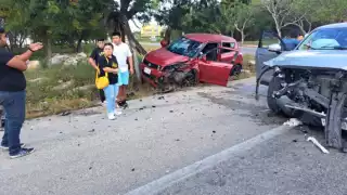 Entrada a Conkal, peligro latente; en  cuatro años suma 159 accidentes