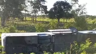 Viajaban alrededor de 60 pasajeros rumbo a Cancún