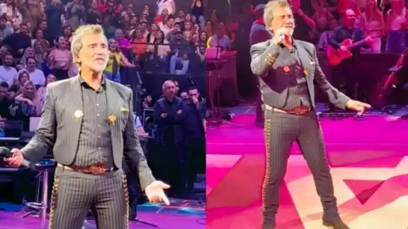 Alejandro Fernández sorprendió por sus kilitos de más. Foto: Instagram