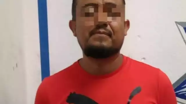 El agresor sexual fue llevado a la FGE Quintana Roo en Playa del Carmen para quedar a disposición del Ministerio Público